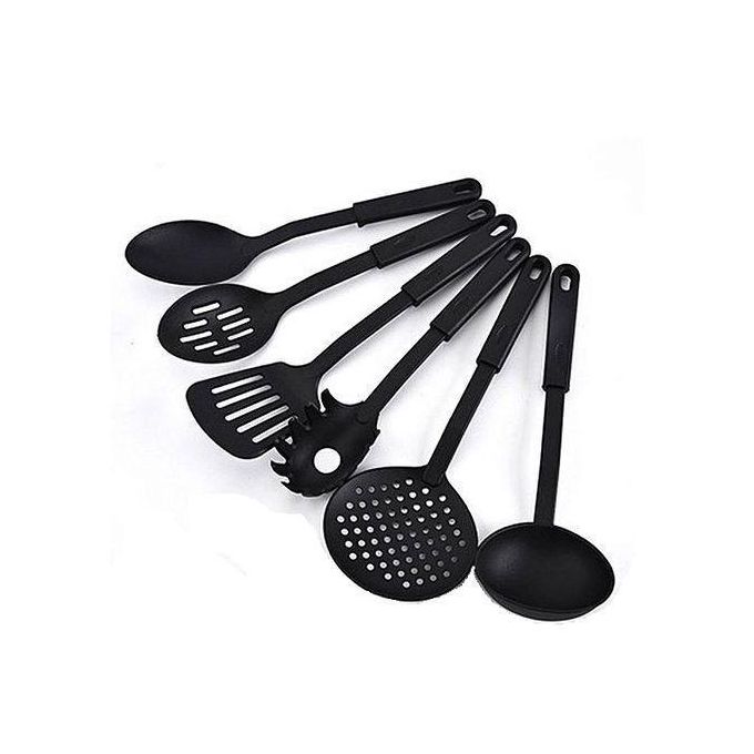 6-Piece Non-Stick Nylon Kitchen Utensil Set