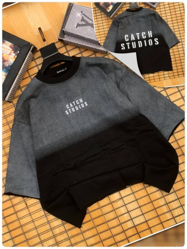 "Catch Studios" Ombre Oversized T-Shirt