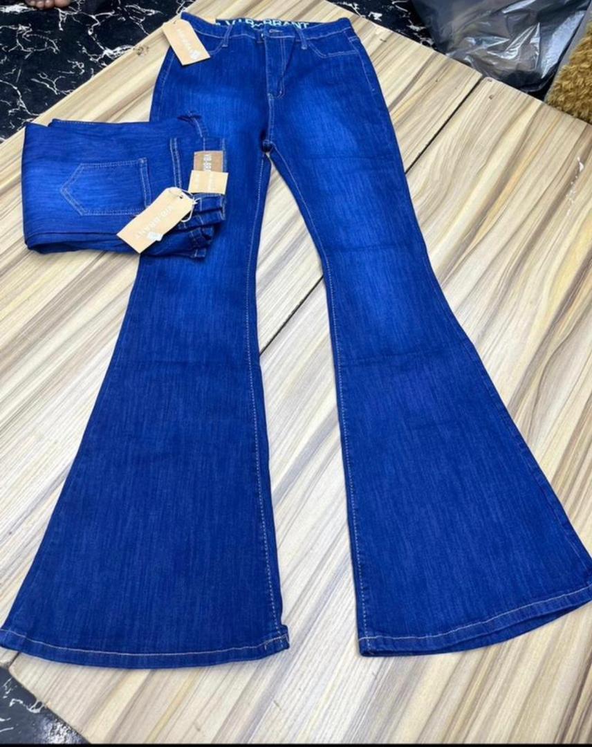 Classic Denim vibrant palazo Jeans