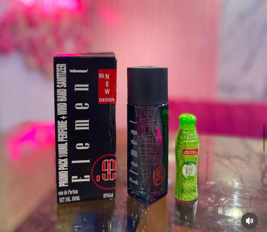 Element 100ml Perfume & Wind Hand Sanitizer Promo Pack