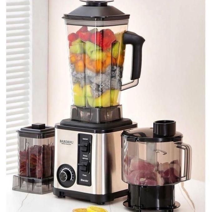 Bardefu Commercial Blender with Food Processor and Grinder