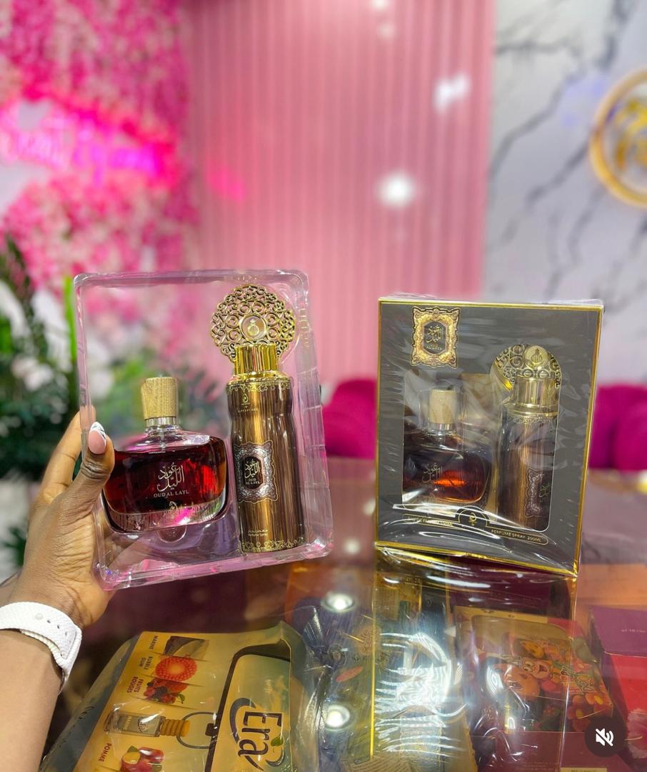 Auraayllu Perfume & Body Spray Gift Set