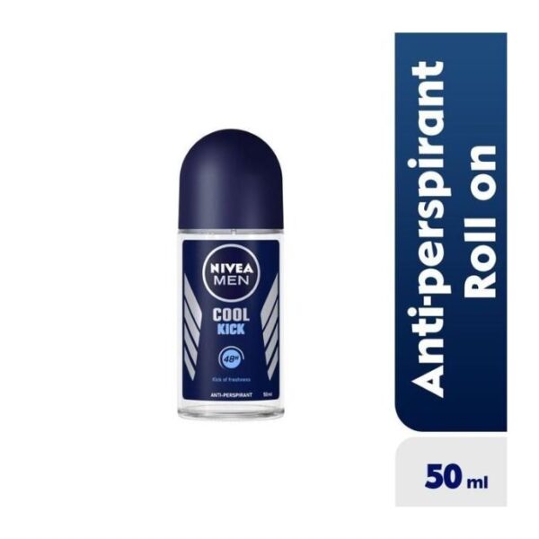 NIVEA MEN Dry Impact Anti-Perspirant Roll On (Dual Protect)