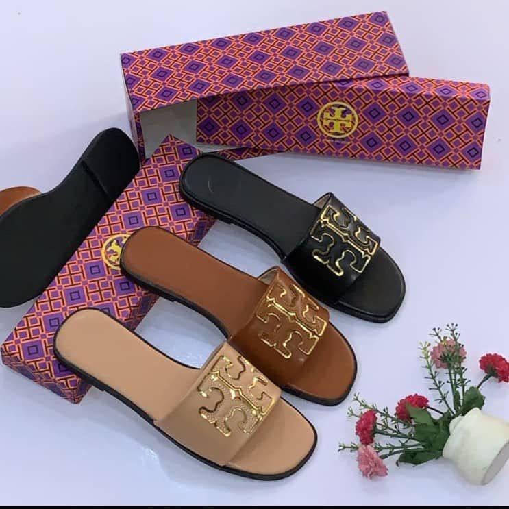 Tory Burch Inspired Miller Style Slides