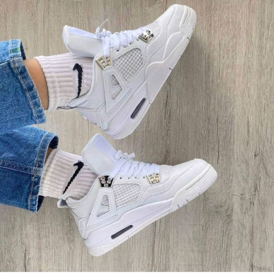 Classic White High-Top Sneakers (Inspired Design)